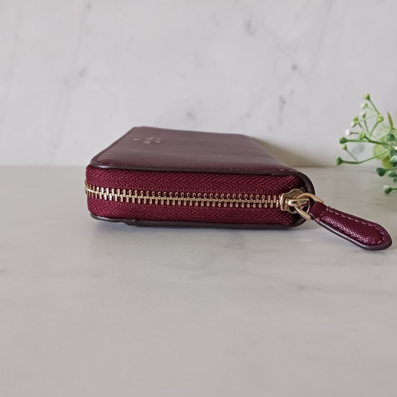 NWT Brynn Large Continental Wallet in Deep Berry - Picture 6 of 10